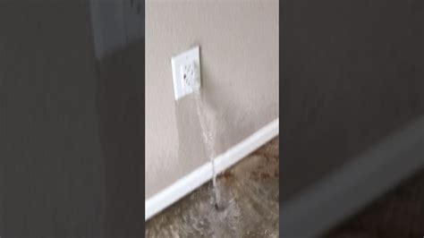 water dripping from electrical box|breaker box wet.